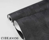 کاغذ دیواری قابل شستوشو طرح بافت کربن1 کد 10036 رنگ مشکی
