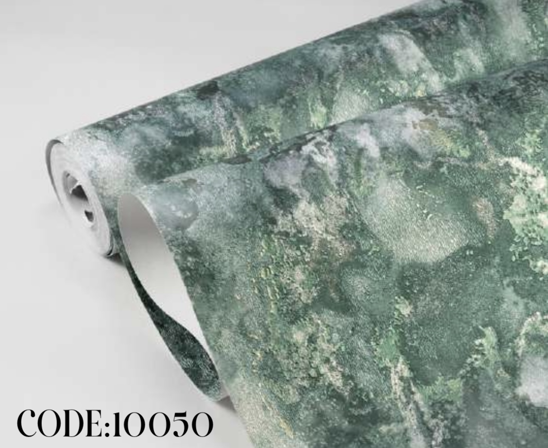 کاغذ دیواری قابل شستوشو طرح پتینه کربن1