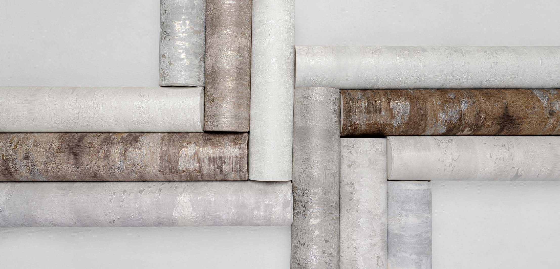 کاغذدیواری طرح پتینه کربن2