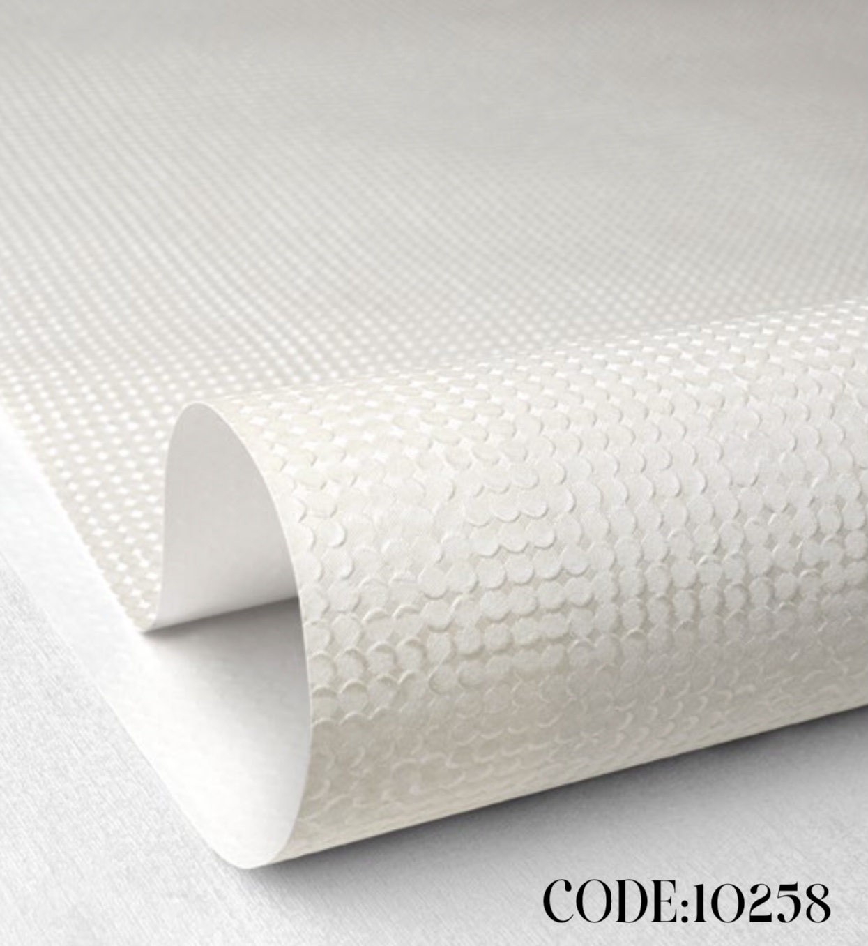 کاغذدیواری سفید طرح بافت