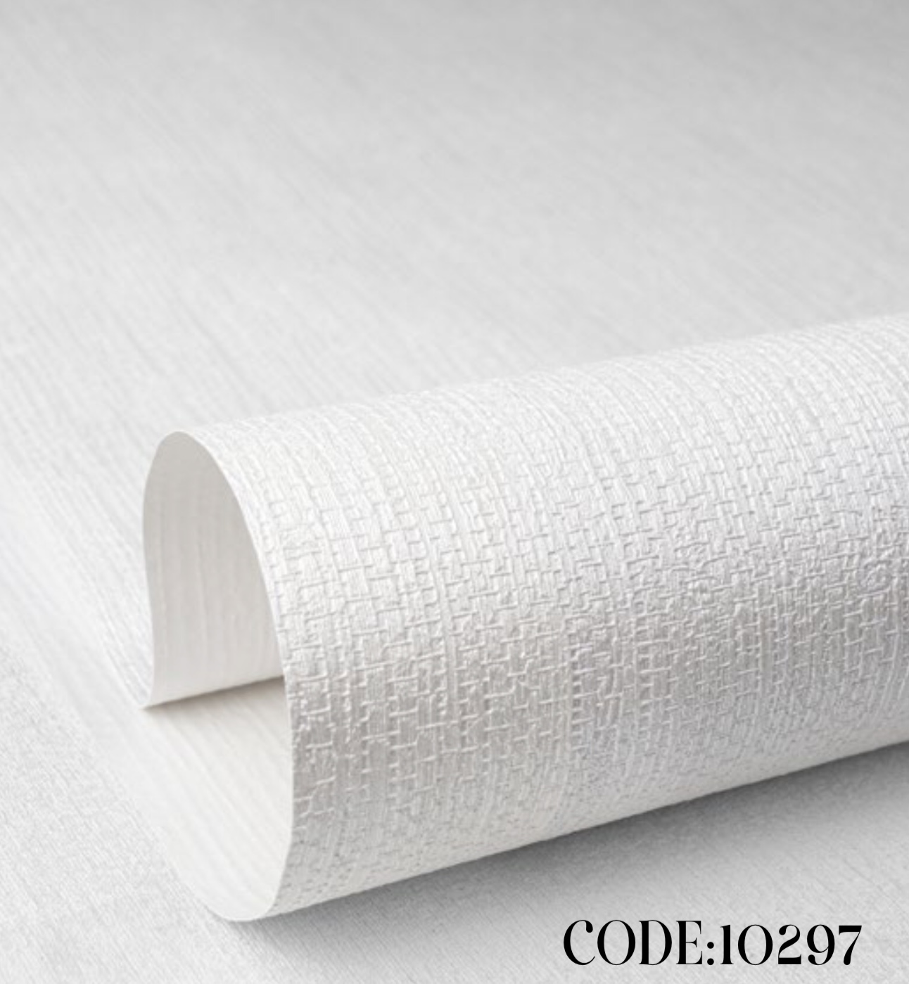 کاغذدیواری سفید طرح بافت کربن3