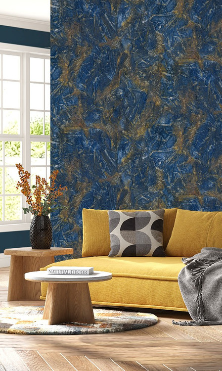 نمونه اجرا شده کاغذدیواری طرح انتزاعی کد 8017