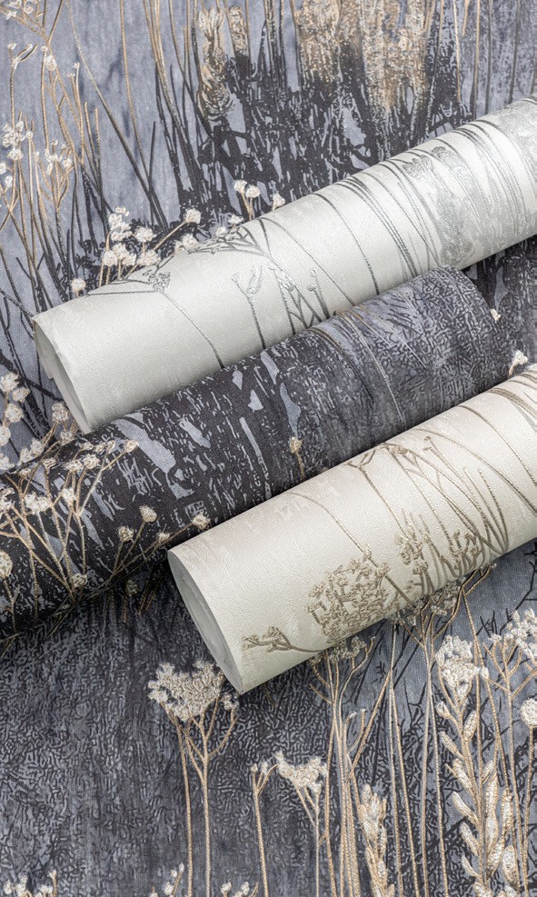 کاغذدیواری راکتور اکستریم والز طرح شاخ و برگ