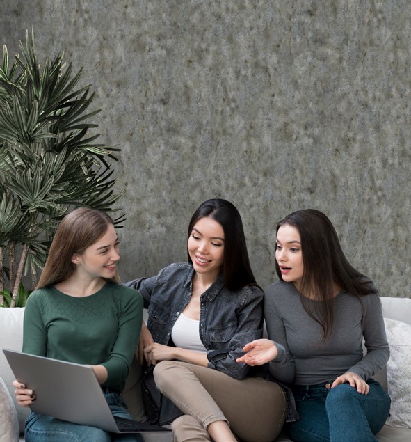 نمونه اجرا شده کاغذدیواری پتینه آلبوم راکتور کد8025