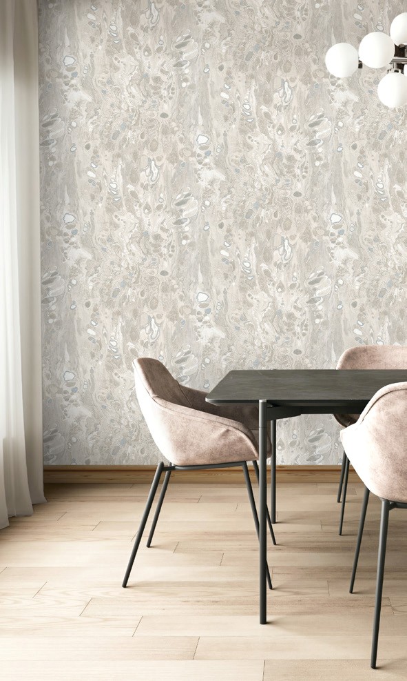 نمونه اجرا شده کاغذ دیواری راکتور اکستریم والزکد 8030