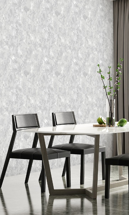 نمونه اجرا شده کاغذدیواری پتینه طرح هندسی کد 8032