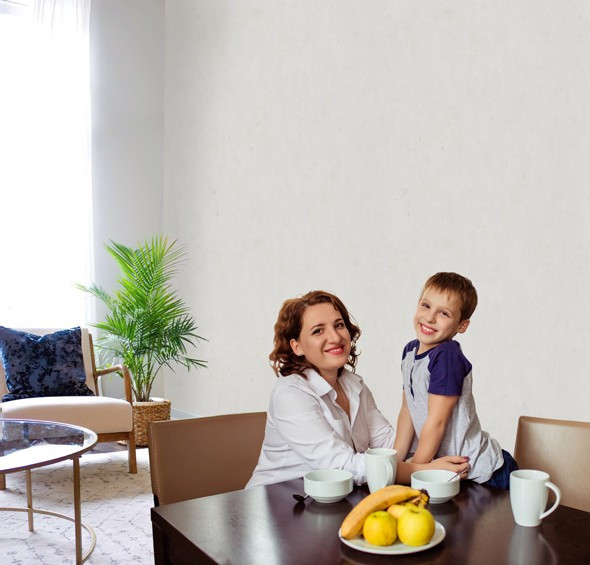 نمونه اجرا شده کاغذدیواری پتینه کد 8040