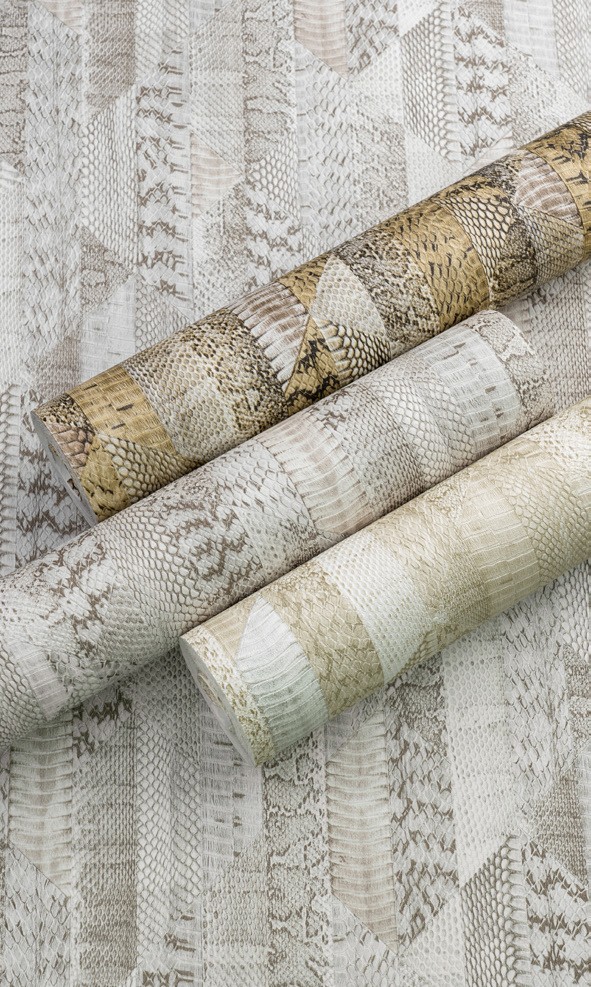 کاغذدیواری طرح پوست راکتور