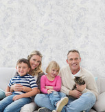 نمونه اجرا شده کاغذدیواری طرح بافت آلبوم راکتور کد8105