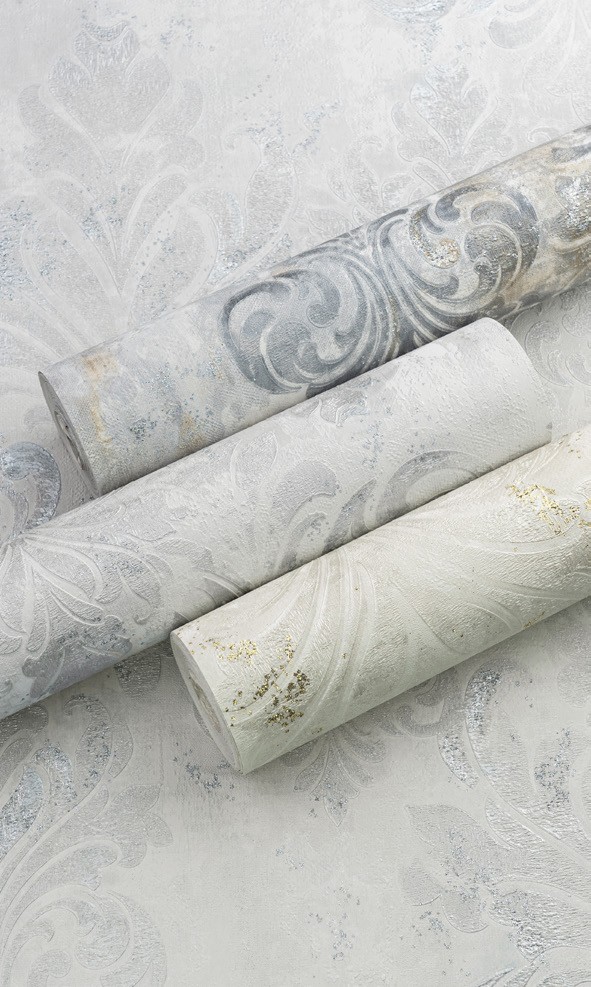 کاغذدیواری طرح داماسک