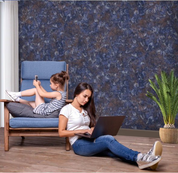 نمونه اجرا شده کاغذدیواری کد 8119