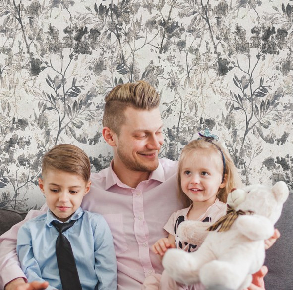 نمونه اجرا شده کاغذدیواری کد 8116