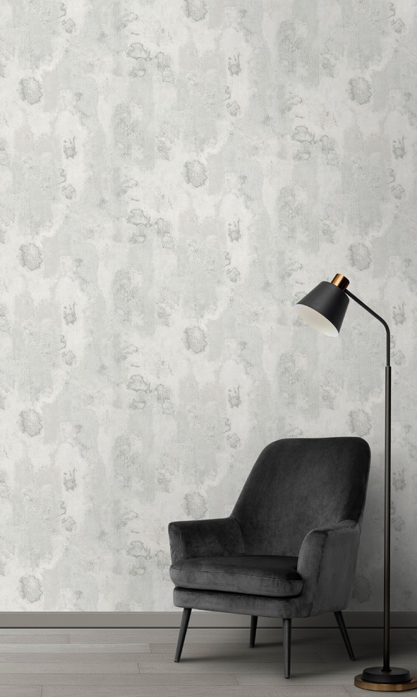 نمونه اجرا شده کاغذدیواری طرح بتن کد 8135