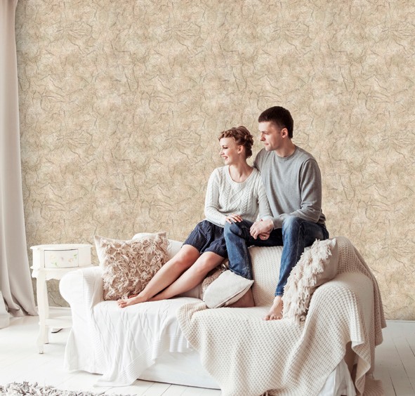 کاغذ دیواری طرح رگه‌دار کد ۸۱۵5